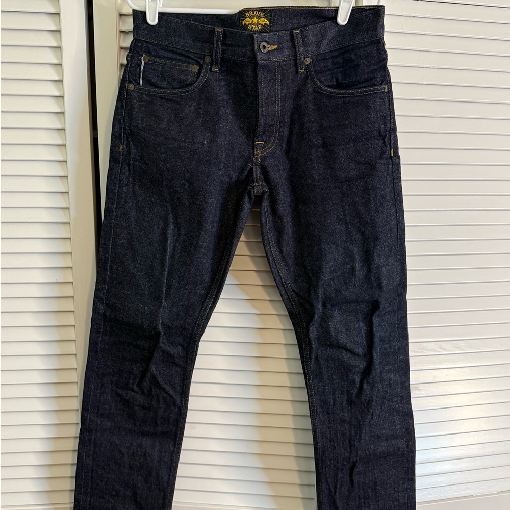 Bravestar Slim Straight Selvedge Jeans